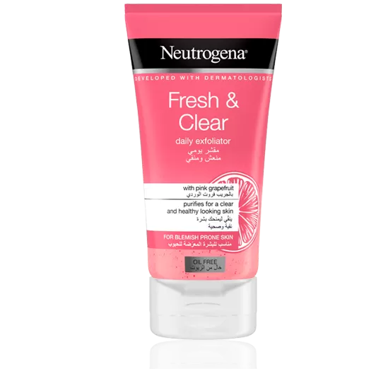 Neutrogena Fresh & Clear Facial Scrub 150ml Skin - image 6
