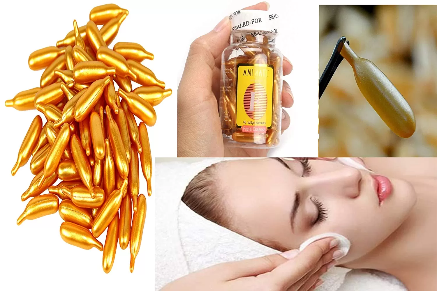 Animate Facial oil Essenes Vitamin E Capsule 90 - image 8