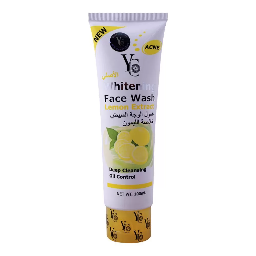 Yc Lemon Face Wash 100ml Oil Control Deep Cleanse & Acne - image 3
