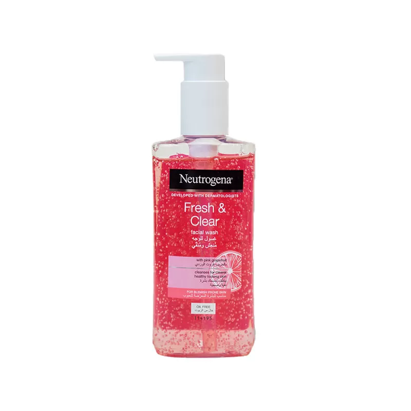 Neutrogena Fresh & Clear Pink Grapefruit Facial Wash - image 4