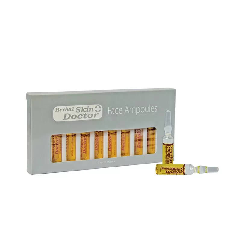Herbal Skin Doctor Whitening Ampoules 3mlx 10Pcs Serum - image 2