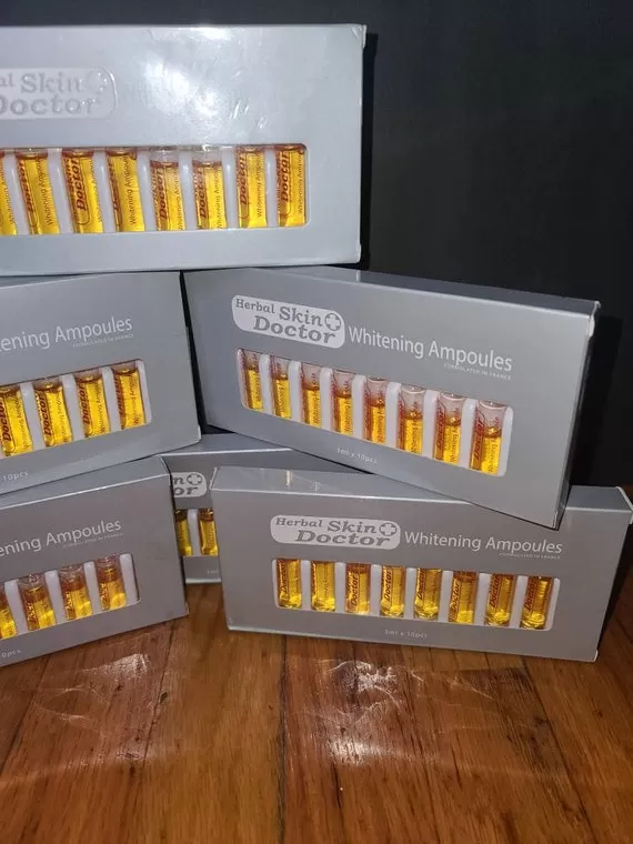 Herbal Skin Doctor Whitening Ampoules 3mlx 10Pcs Serum - image 4