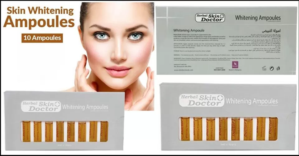 Herbal Skin Doctor Whitening Ampoules 3mlx 10Pcs Serum - image 5