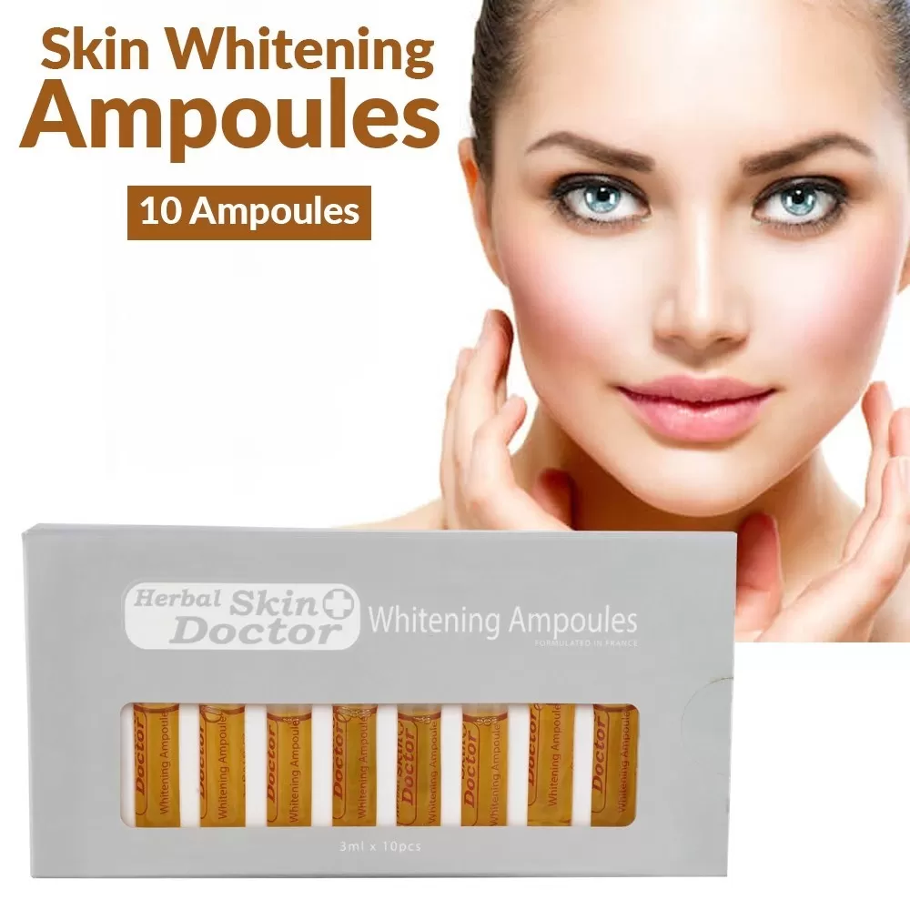 Herbal Skin Doctor Whitening Ampoules 3mlx 10Pcs Serum - image 8