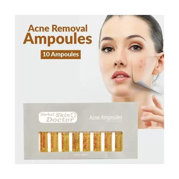 Herbal Skin Doctor Whitening Ampoules 3mlx 1Pcs Acne - image 6