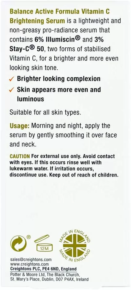Balance Active Formula Vitamin C Power Serum 30ml UK - image 5