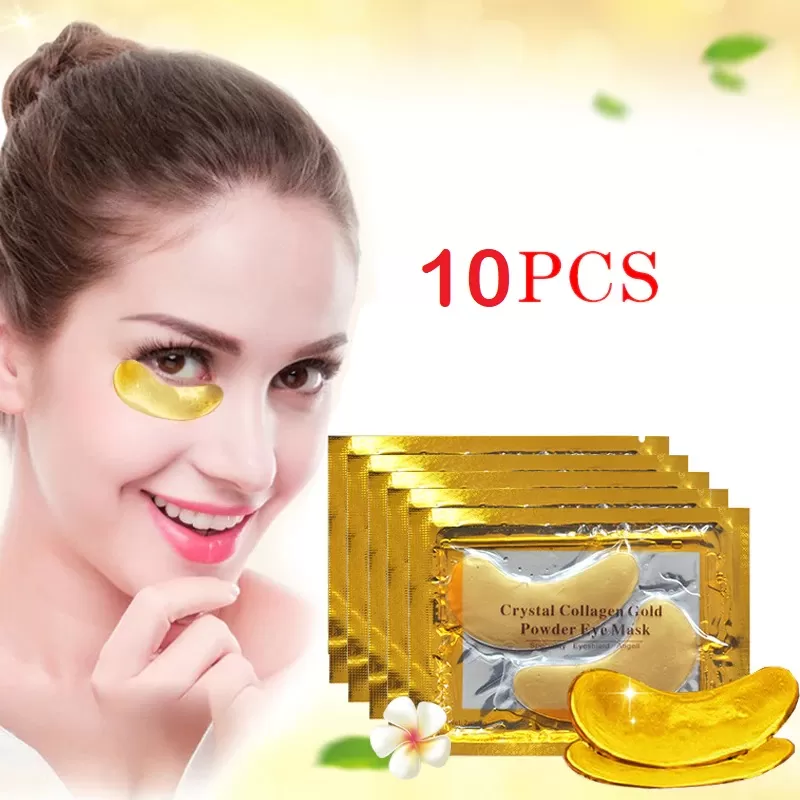 Crystal Collagen Gold Eye Mask 10Pcs Anti-Aging - image 8