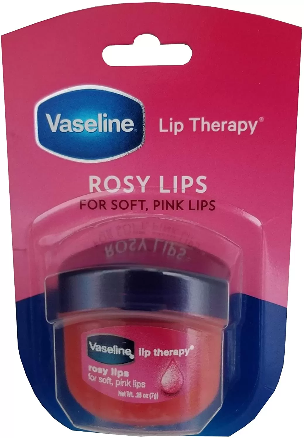 Vaseline Rosy Lip 7g  Barcode Therapy Tinted Balm - image 2