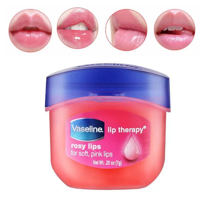 Vaseline Rosy Lip 7g  Barcode Therapy Tinted Balm - image 3