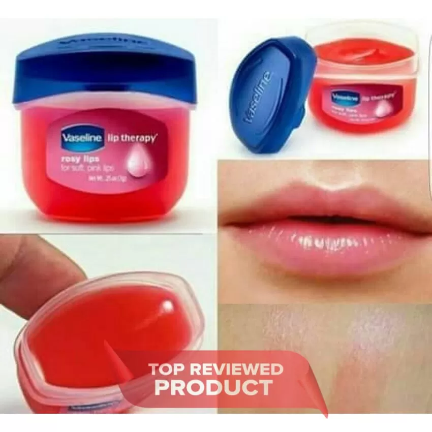 Vaseline Rosy Lip 7g  Barcode Therapy Tinted Balm - image 4