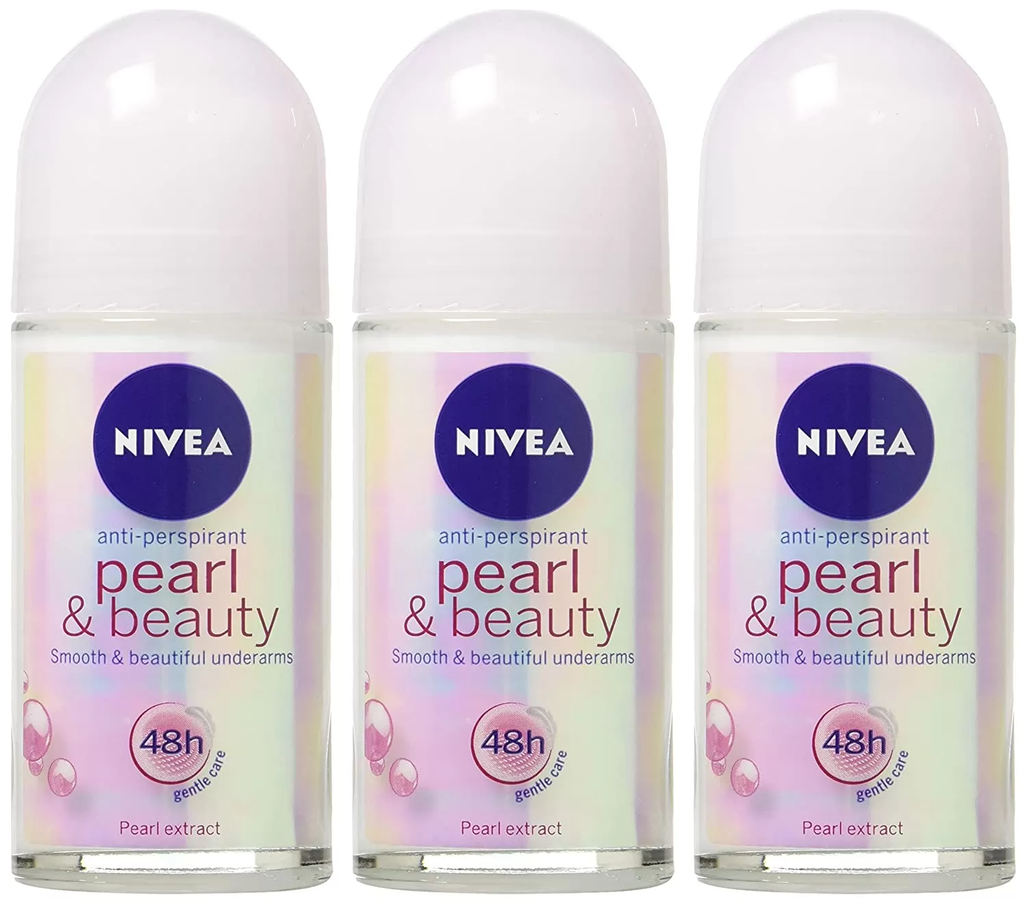 Nivea Roll On Pearl & Beauty 50ml Women Deodorant - image 6