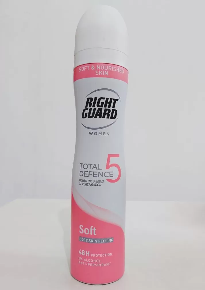 Right Guard Women Total Defence 5 Soft Deodorant 250ml - image 5