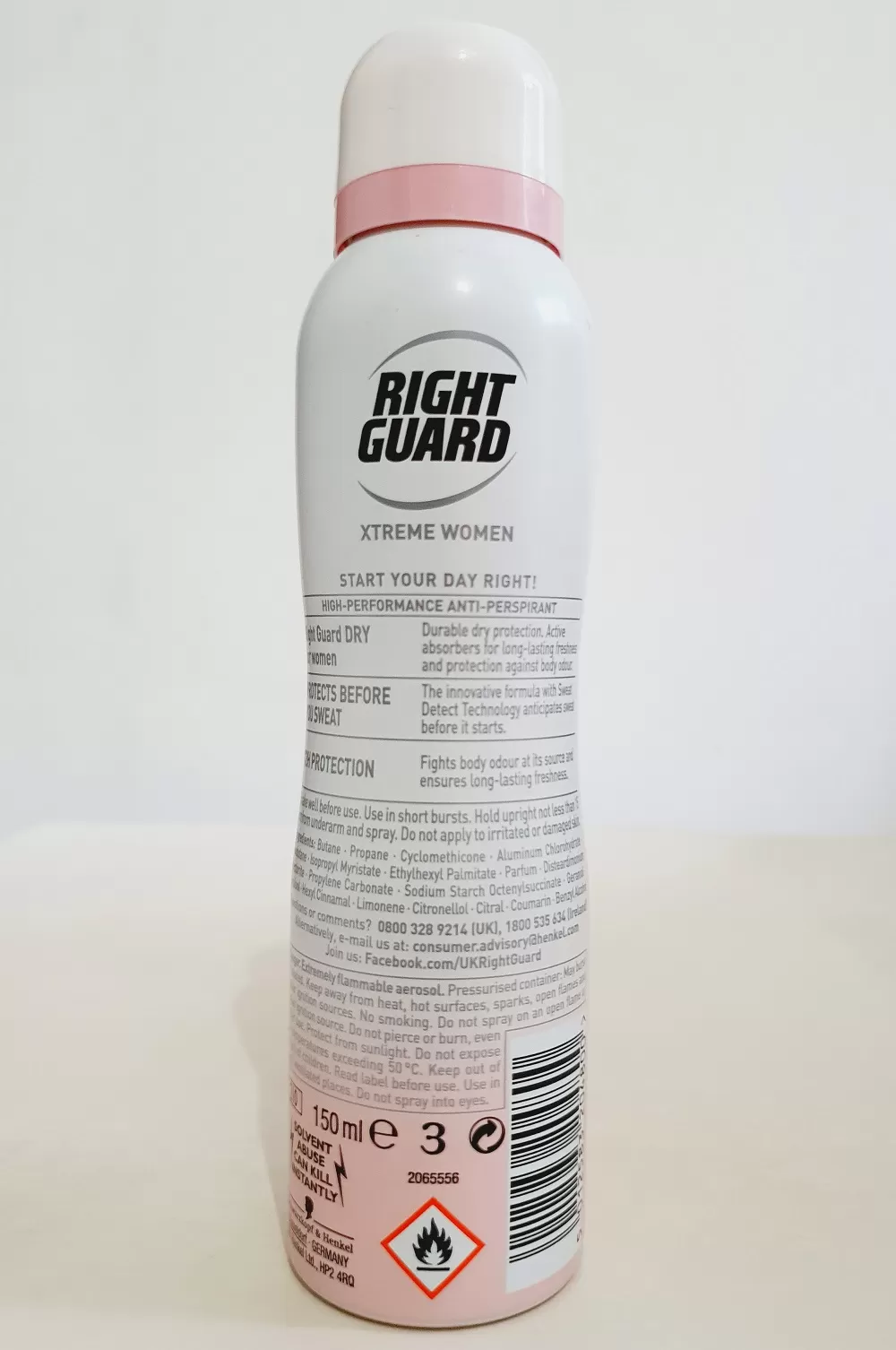 Right Guard Xtreme Dry 72H 150ml Body Spray Deodorant - image 2