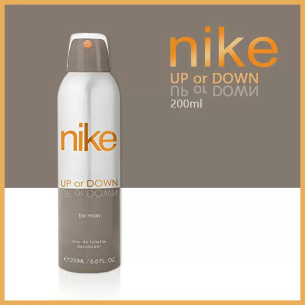Nike Body Spray Up Or Down Silver Men Deodorant - image 5