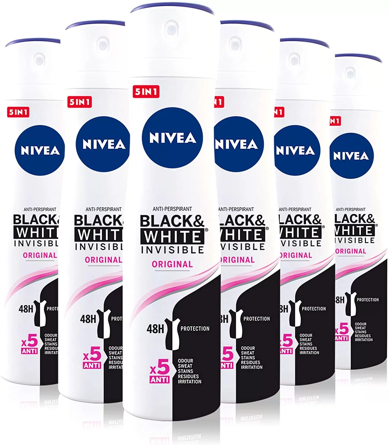 Nivea Invisible Black & White Female Deodorant 150ml - image 4