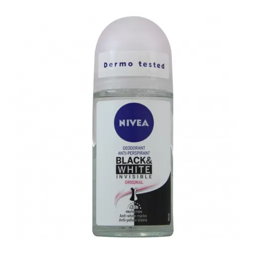 Nivea Roll On Black & White Clear 50ml Deodorant - image 3