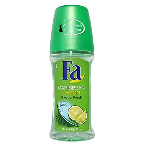 Fa Caribbean Lemon Roll On For Women 50ml Deodorant - image 2