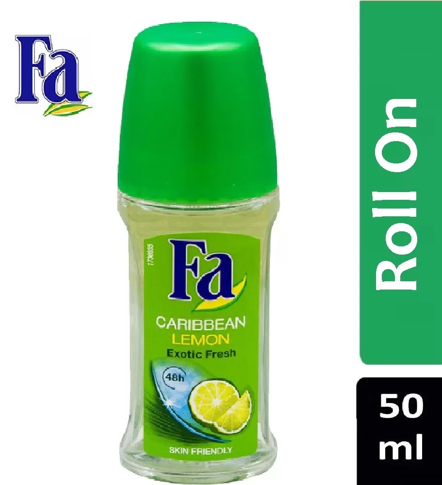 Fa Caribbean Lemon Roll On For Women 50ml Deodorant - image 3