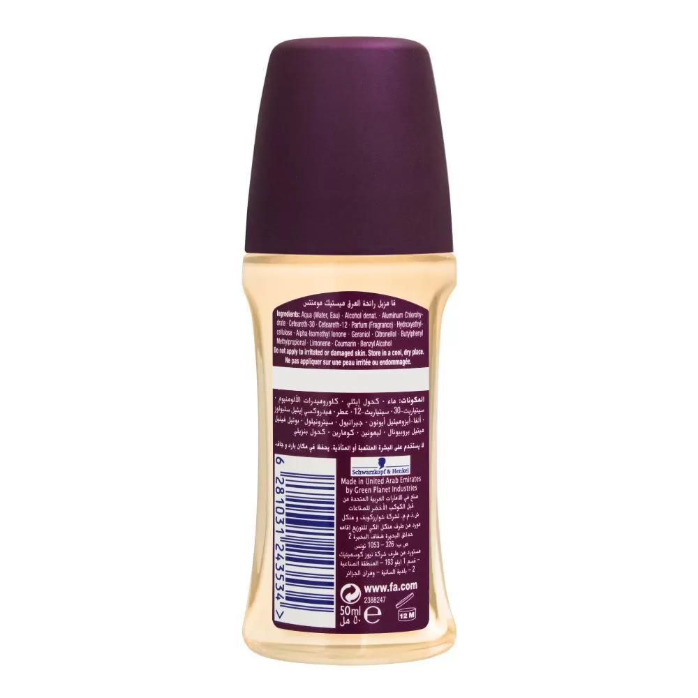 Fa Mystic Moment Roll On For Women 50ml Deodorant - image 3