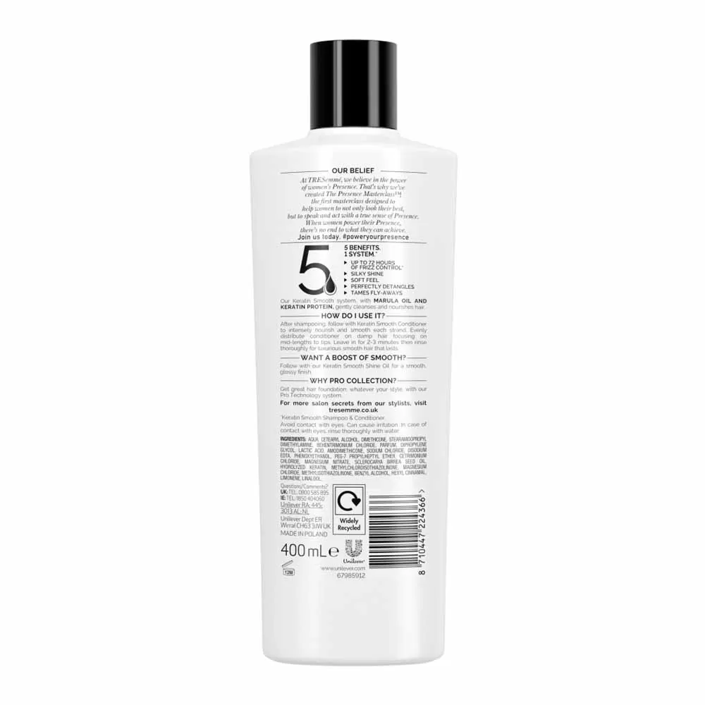 Tresemme Keratin Smooth Conditioner 400ml - image 4