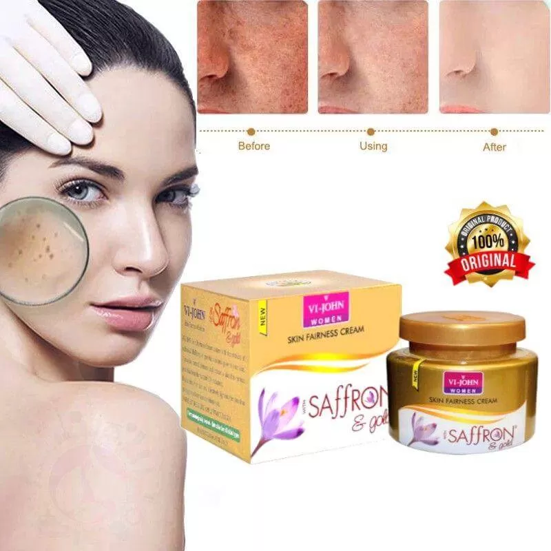 Vi john Fairness Cream 50g Saffron & Gold Face Cream - image 4
