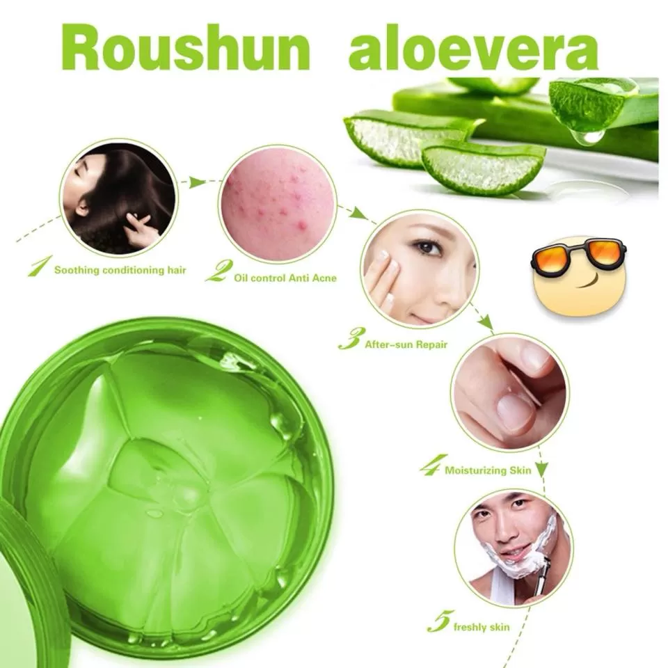 Roushun Soothing Moisture Aloe Vera Gel 99% 300ml - image 5