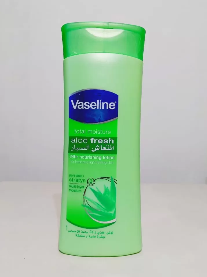 Vaseline Aloe Fresh Body Lotion 400ml Total Moisture Skin - image 3