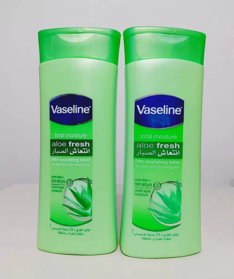 Vaseline Aloe Fresh Body Lotion 400ml Total Moisture Skin - image 4