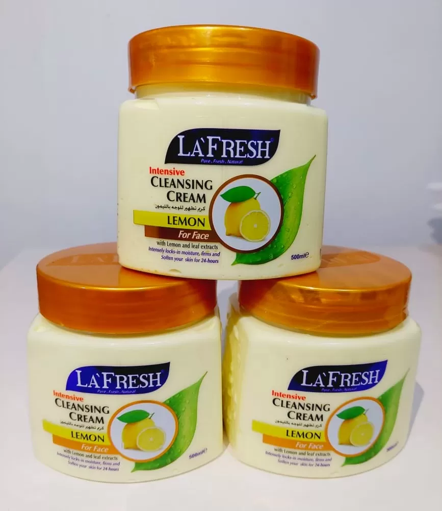 Lafresh Intensive Moisturising Cream Lemon 500ml - image 4
