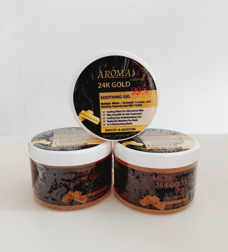 Aroma Natural 24K Gold Soothing Gel225ml - image 3