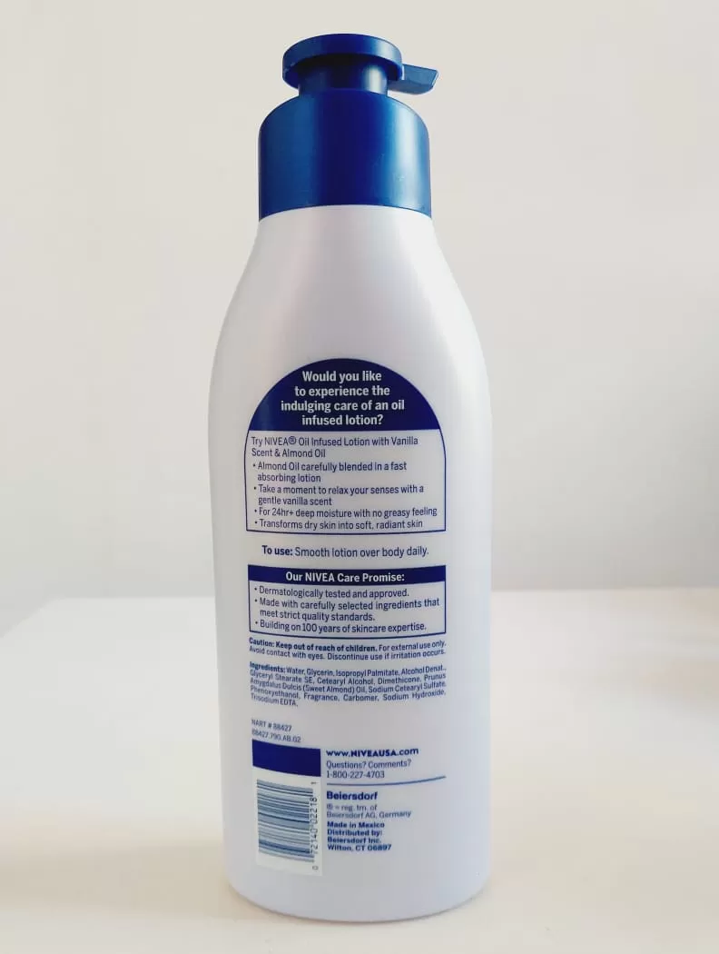 Nivea Oil Infused Body Lotion 500ml Made In USA - image 3