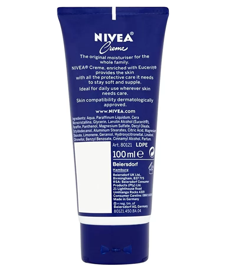 Nivea Creme 100ml Face Cream Moisturizer Cream - image 5