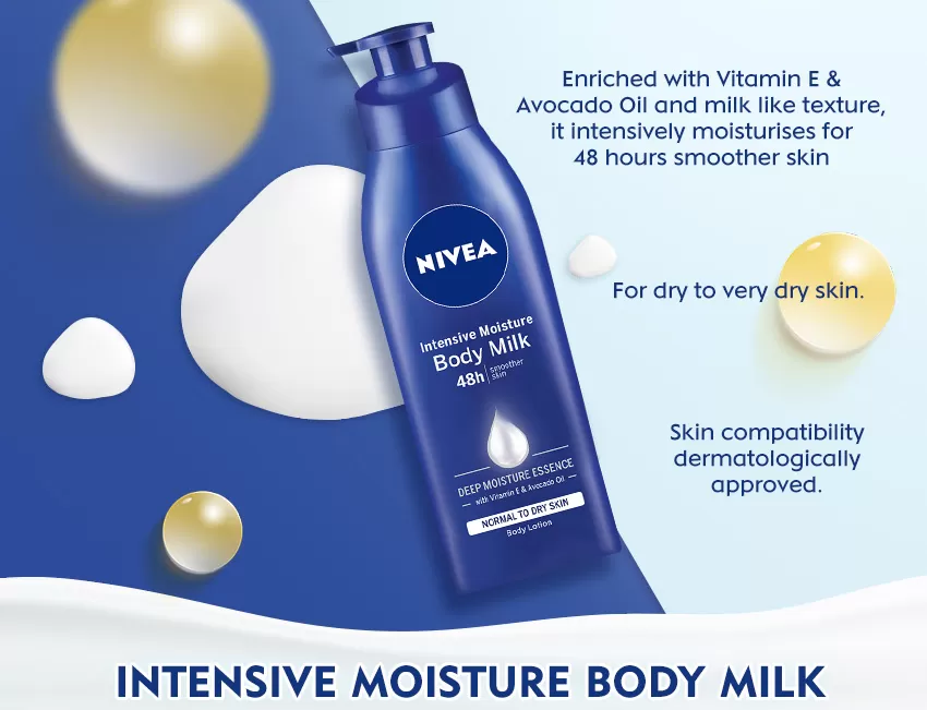 Nivea Intensive Moisture Body Milk Body Lotion 400ml - image 5