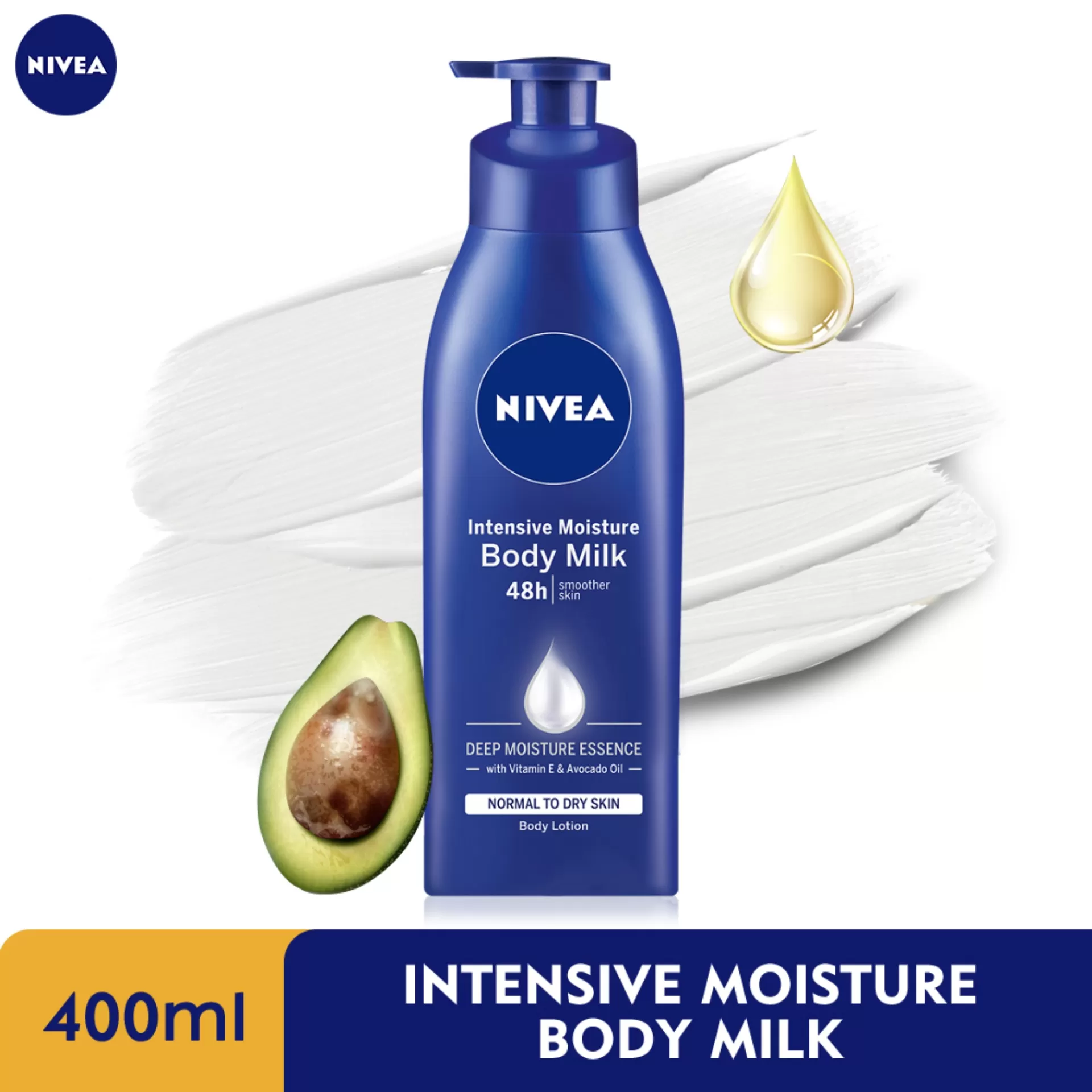 Nivea Intensive Moisture Body Milk Body Lotion 400ml - image 8