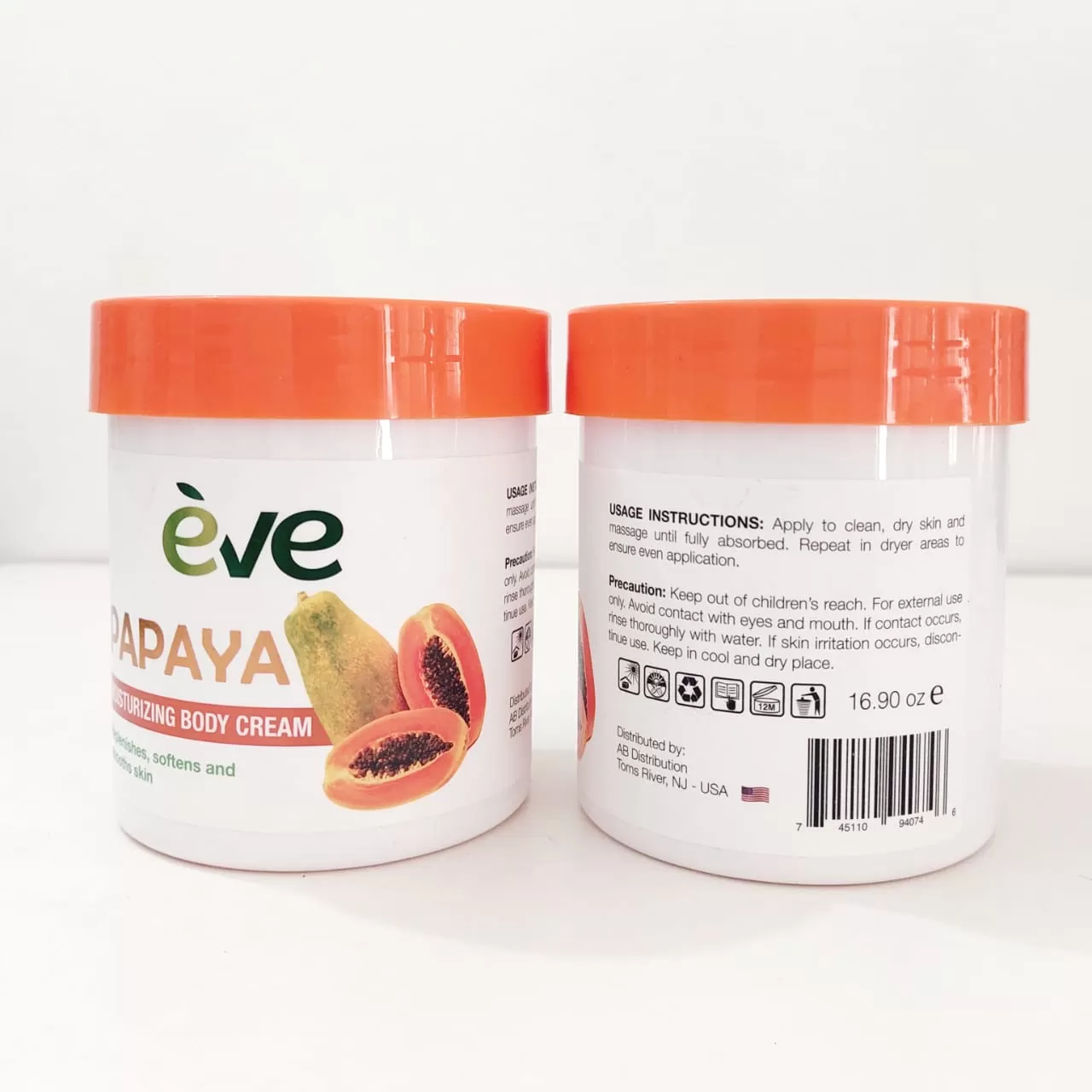 Eve Papaya Moisturizing Body Cream 502ml Body Lotion - image 6