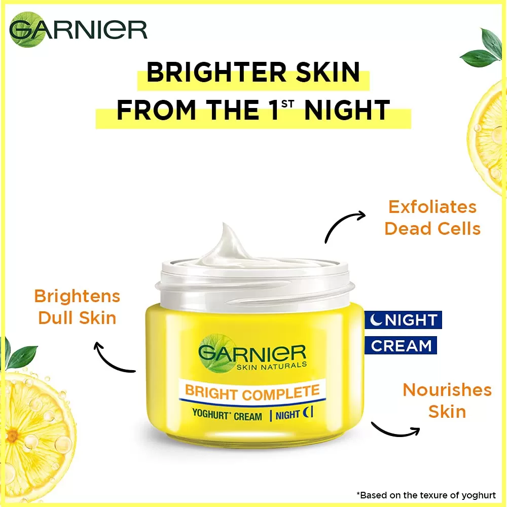 Garnier Skin Natural Light Complete 40g Night Face Cream - image 3