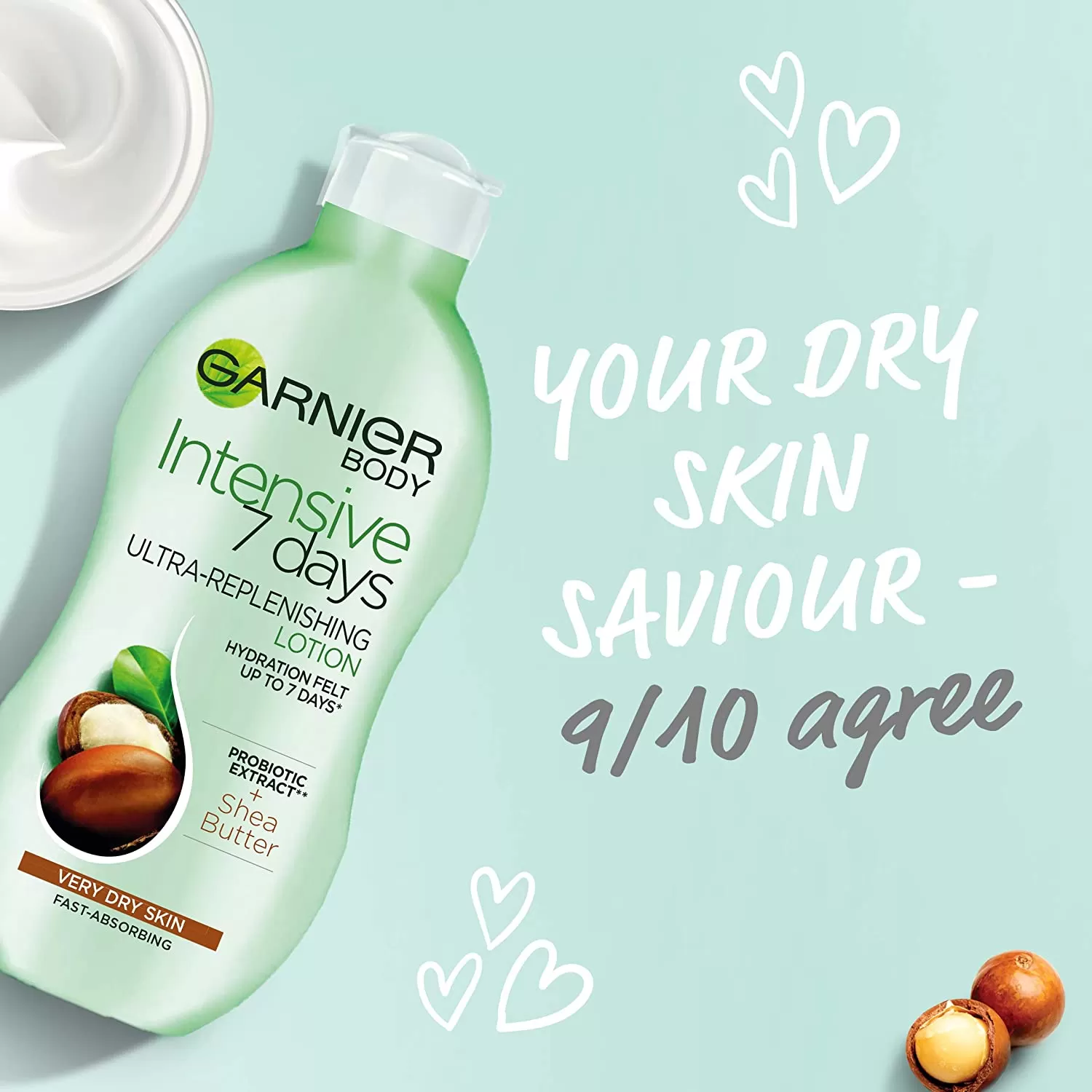 Garnier Shea Butter Body Lotion 400ml Moisturizing - image 5