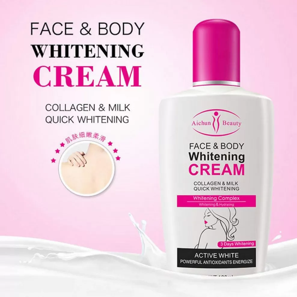 Aichun Beauty Face & Body Whitening Cream 120ml - image 4