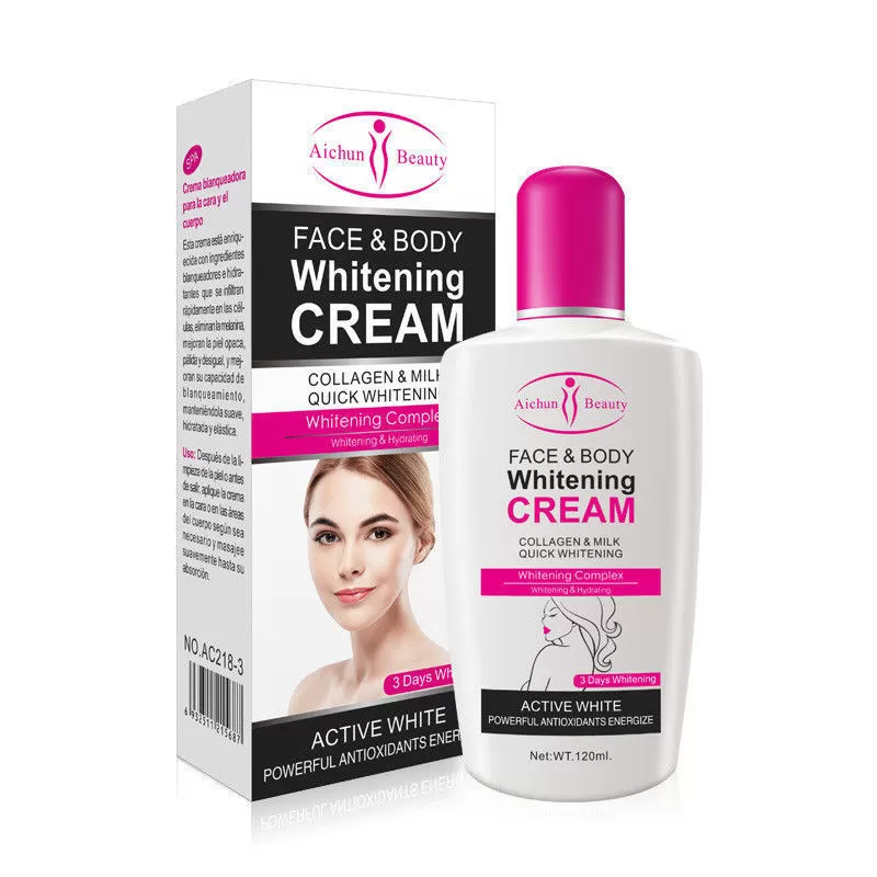 Aichun Beauty Face & Body Whitening Cream 120ml - image 5