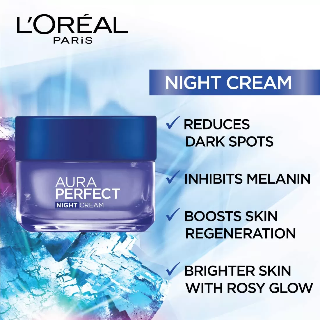 Loreal Paris White Perfect Night Cream 50ml - image 2