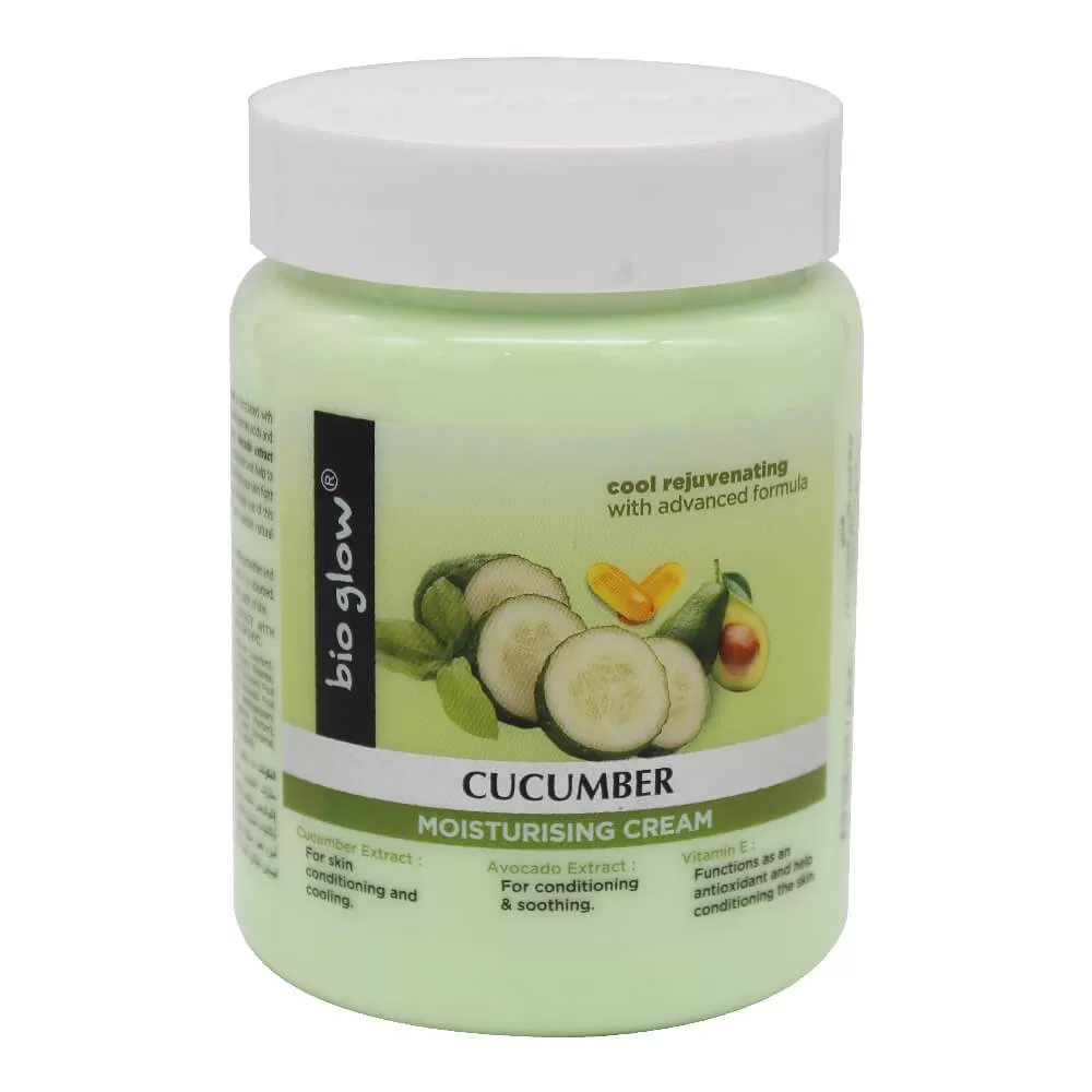 Bio Glow Cucumber Face & Body Moisturizing Cream 500ml - image 4