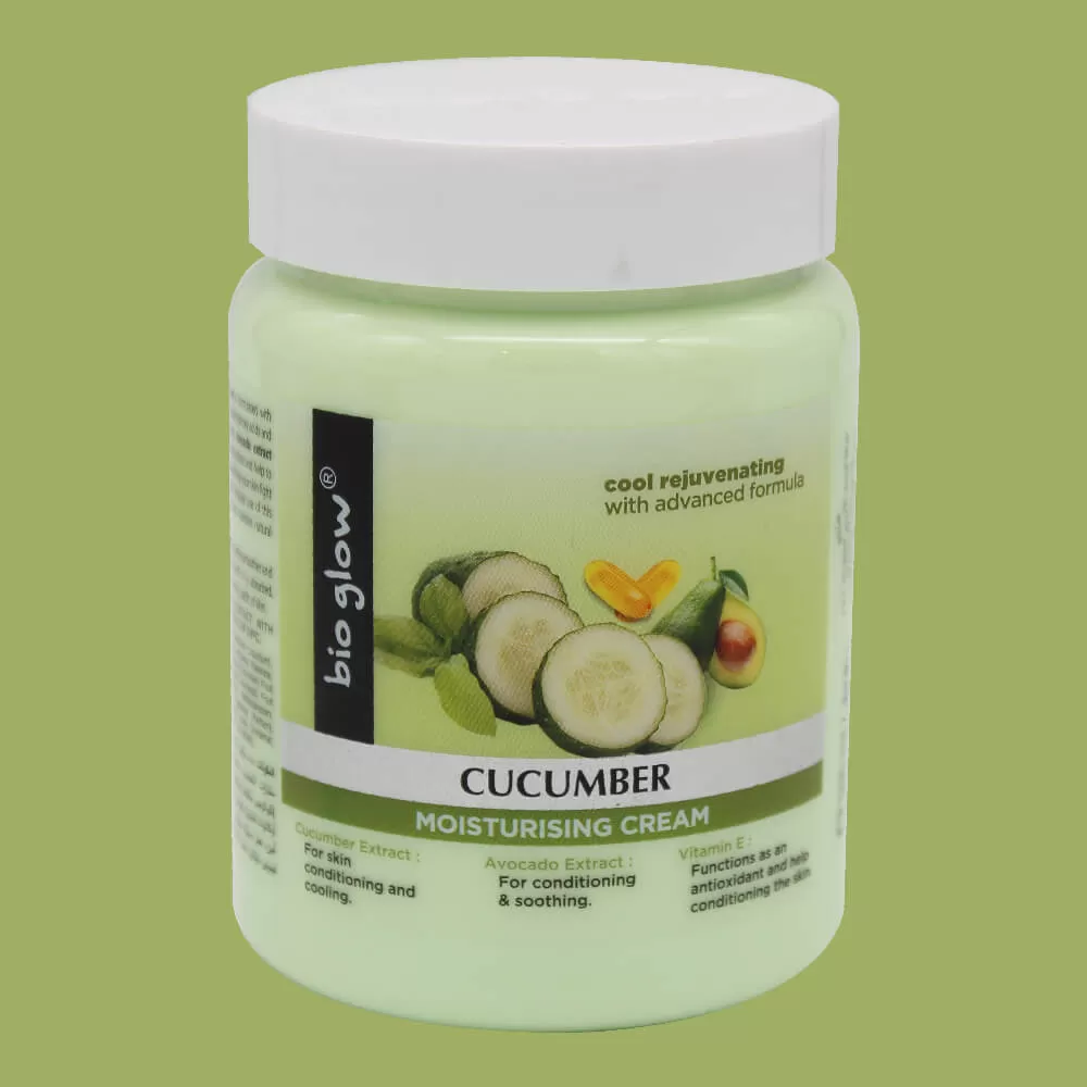 Bio Glow Cucumber Face & Body Moisturizing Cream 500ml - image 7