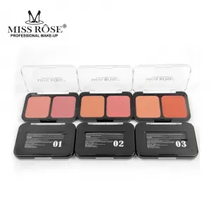 Miss Rose 2 in 1 Matte Blush on Black Foundation NO3
