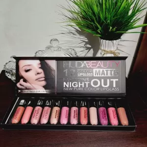 Huda Beauty Lip Gloss Matte 12 Color