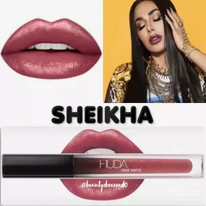 Huda Beauty Demi Matte lipstick 1Pcs Sheikha