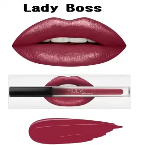 Huda Beauty Demi Matte lipstick 1Pcs Lady Boss