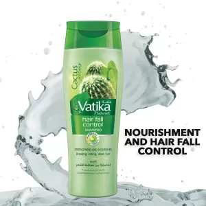 ?Vatika Cactus & Gergir Shampoo Hair Fall Control 200ml