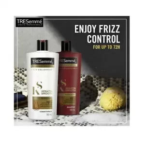 Tresemme Keratin Smooth Shampoo & Conditioner Set 700ml