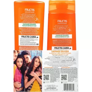 Garnier Hair Care Fructis Damage Eraser Shampoo Conditioner