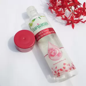 Banjaras Premium Rose Water Natural 60ml